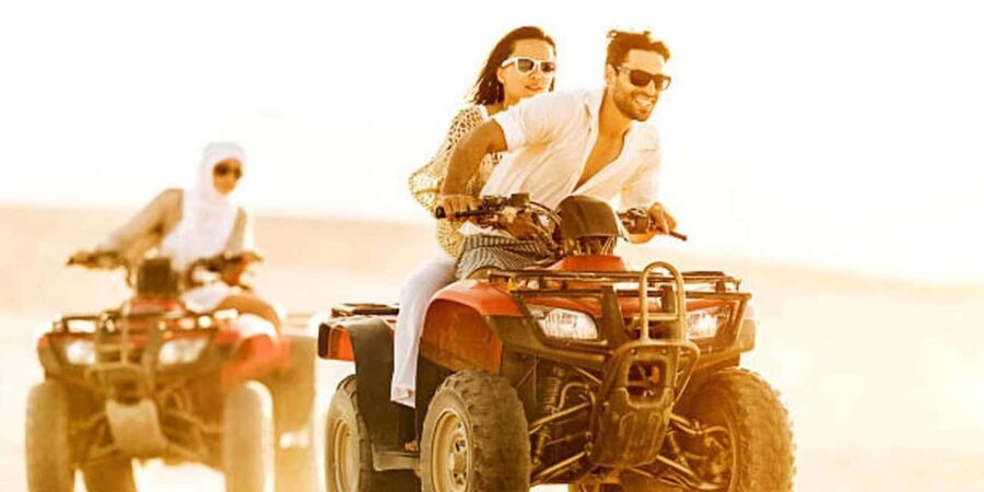 Sharm ElSheikh: ATV Quad & Buggy Adventure Sunrise or Sunset - Double Quad Rules: Choose Partners and Weights Carefully