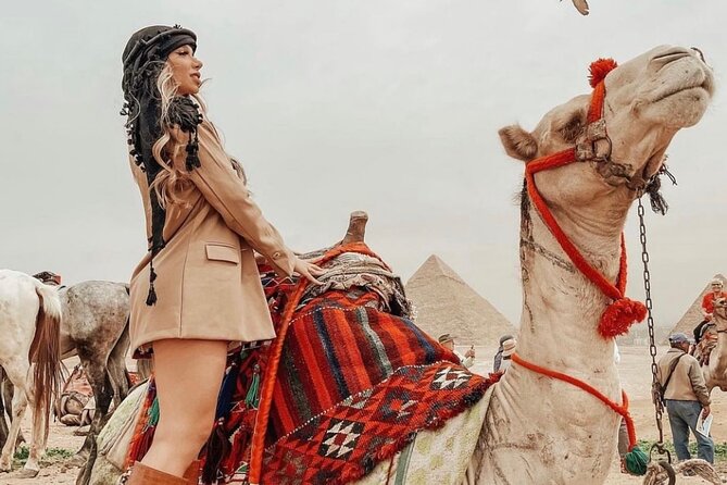 Sharm ElSheikh to Giza Pyramids, Egyptian Museum, Khan El Khalili - Pyramids of Giza: Khufu, the Panoramic View, and Time for Classic Photos
