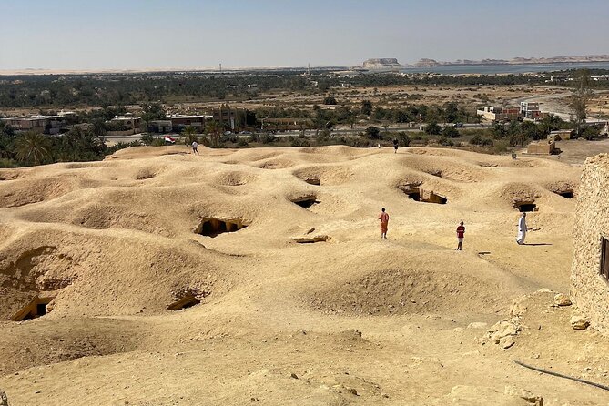 Siwa Oasis tour lifetime Experience 2 days &1night all inclusive - Mountain of the Dead: a short stop with strong atmosphere