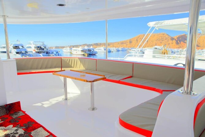 Snorkeling Day Trip To Ras Mohamed And White Island By Boat-sharm - On Board With Lunch, Coffee/Tea, and All-Day Soft Drinks