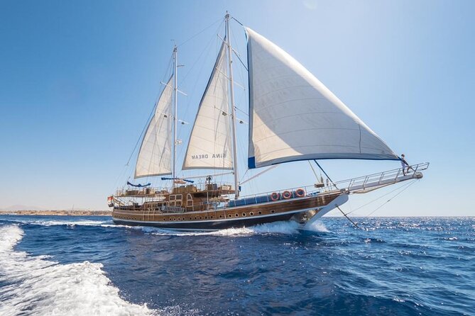Snorkeling trip to Ras Mohamed & The White Island aboard Luxury Yacht - The yacht experience on open water: why sailing feels different in Sharm
