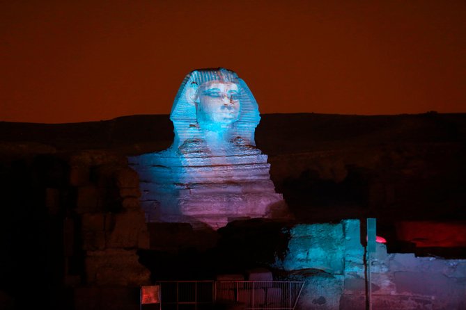 Sound and light show with Dinner with Pyramids view Roof Top Restaurant - Sound and light show: how well you’ll hear it