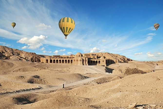 Sunrise VIP Hot Air Balloon Ride in Luxor - What you see from above: Nile, Thebes monuments, and sunrise light
