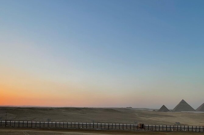 sunset at Giza pyramids by camels - Private tour energy: why just your group matters here