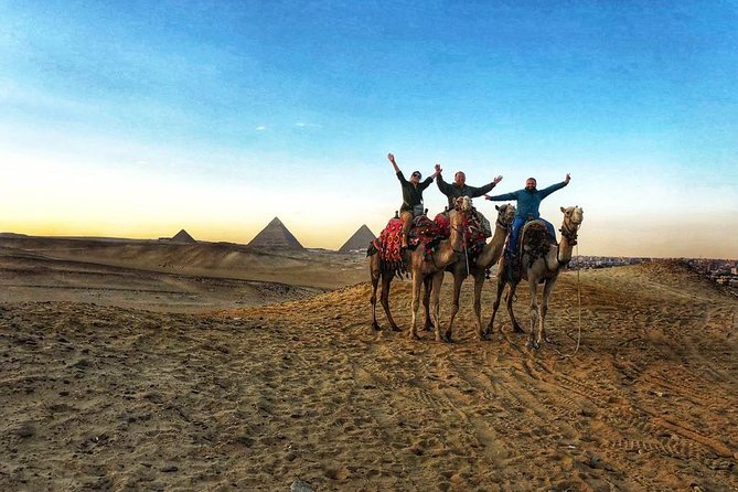 sunset at Giza pyramids by camels - Price and value: is $90 per person worth it?