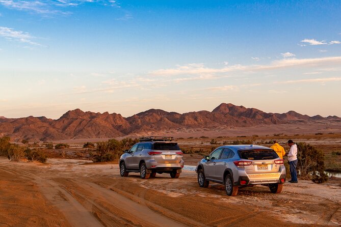 Sunset Oasis Desert Experience in El Gouna and Hurghada - Entering the Desert with a Comfortable, Air-Conditioned 4WD