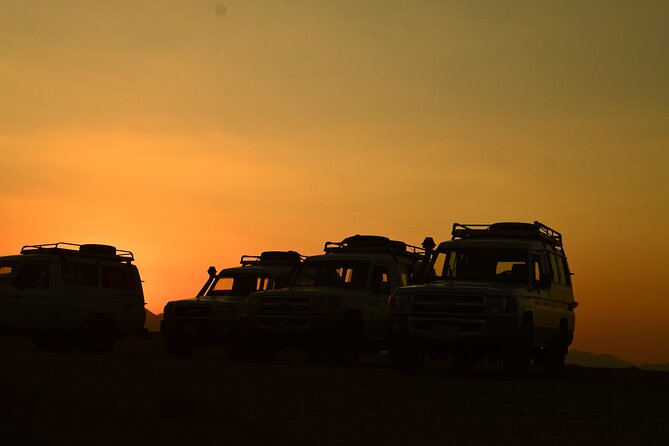 Sunset Safari trip by Jeep - Door-to-door pickup makes the timing easier in Hurghada