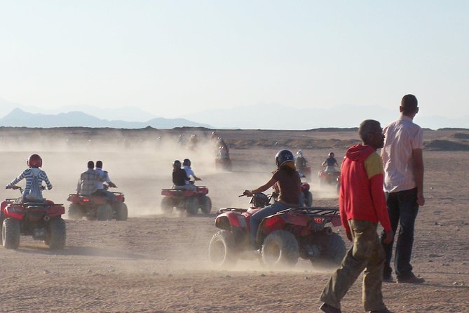 Super Safari Adventure ATV Quad & Camel Ride & Dinner - Hurghada - Jeep Safari to the Bedouin Village, With Real Off-Road Bumps