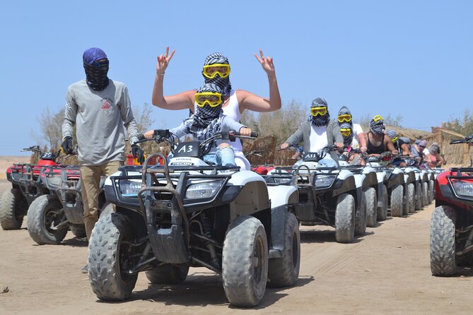Super Safari ATV, Drive Buggy Car, Camel Ride, Bedouin Dinner, Show-Hurghada - Pickup and getting to the Safari Garage Station