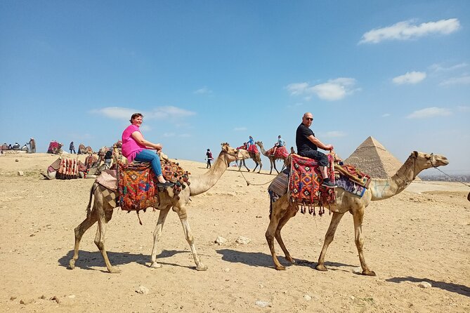 Thrilling Half-Day: Discover Pyramids, Sphinx, Camel Ride& Lunch! - Hotel Pickup and A/C Comfort to Giza