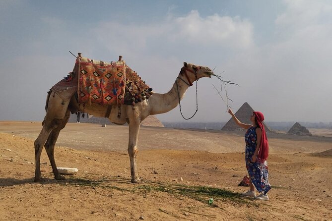 Thrilling Half-Day: Discover Pyramids, Sphinx, Camel Ride& Lunch! - Pyramids of Giza: Great Pyramid Views, Valley Temple, and the Sphinx