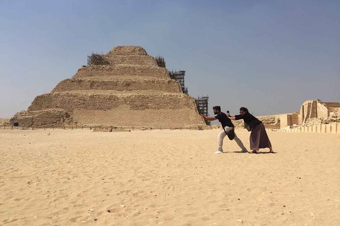 Top Day Tour To Giza Pyramids & Memphis City & Sakkara Pyramid - Private Transfers and an Egyptologist You Can Actually Ask Questions