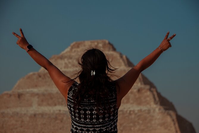 Top Day Tour To Giza Pyramids & Memphis City & Sakkara Pyramid - Memphis City Finish: Ramses II and the Alabaster Sphinx