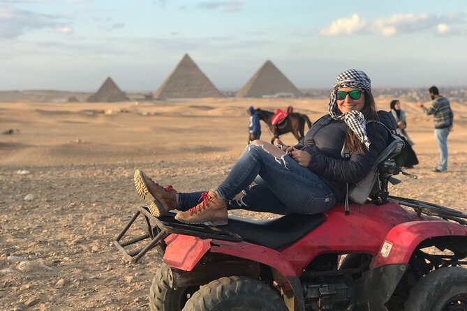 Top Private All Inc-Pyramids,Camel,Quad Bike,Inside Pyramid&Lunch - Khafre and Menkaure pyramids: seeing the giants with less confusion