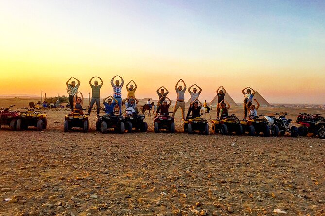 Top Private All Inc-Pyramids,Camel,Quad Bike,Inside Pyramid&Lunch - Lunch with Pyramids and Sphinx views: the break you will thank yourself for