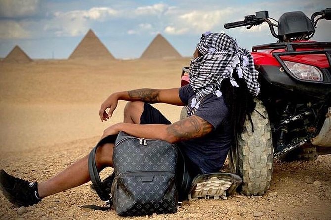 Top rated ATV quad bike at the Desert of Giza Pyramids - Key things that make this ATV quad ride work well