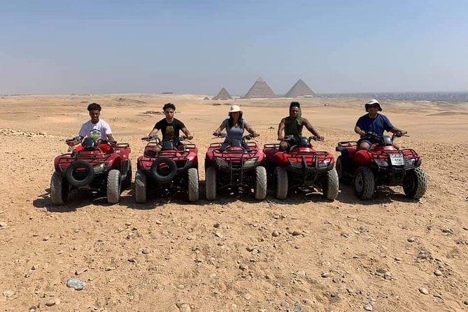 Top rated ATV quad bike at the Desert of Giza Pyramids - Who this ATV quad ride in Giza suits best