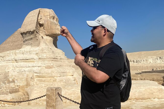Top Rated Giza Pyramids,Sphinx,Camel ride,lunch & inside pyramids - The photo plan is a real plus.