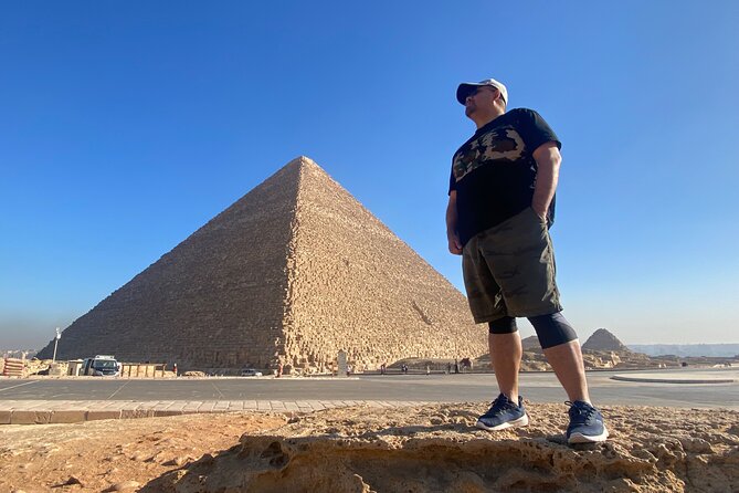 Top Rated Giza Pyramids,Sphinx,Camel ride,lunch & inside pyramids - Hotel pickup, air-conditioning, and a stress-free start