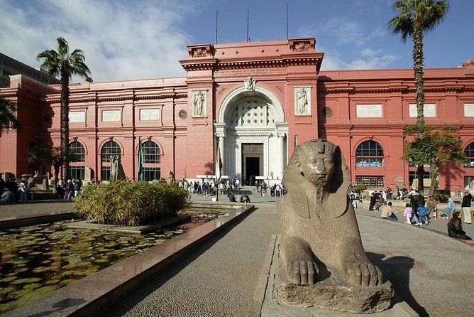 Tour to Giza Pyramids & museum of Egyptian civilization - Private transfers, bottled water, and the small wins