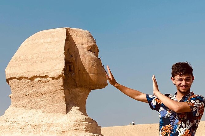 Tour to great pyramids of Giza, Sphinx & shopping tour with lunch - Valley Temple and the Sphinx: Mummification Clues and the Why Behind the Face