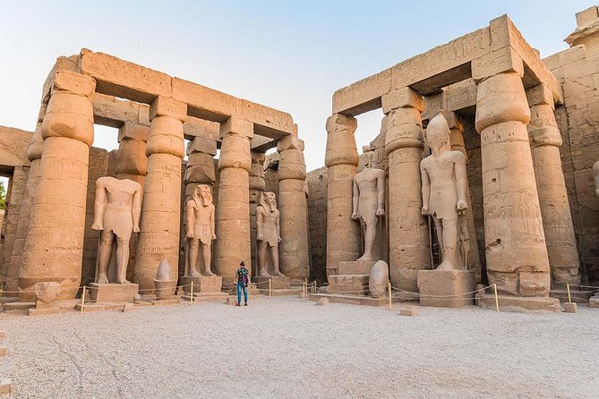 Tour to The East & West Bank of the Nile - Colossi of Memnon: Two Statues and a Timing Trick