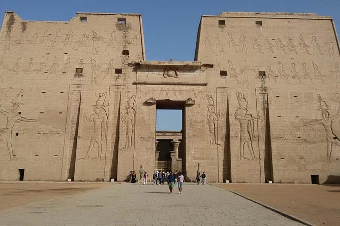 Transfer from Luxor to Aswan - Edfu Temple Stop: Horus, Falcon Power, and Crowds