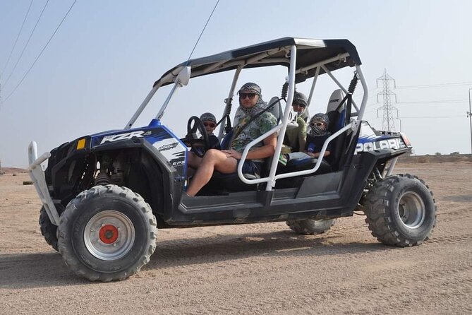 Ultimate Desert Experience - Family Buggy - 4pm Pickup in Sharm el Sheikh, Then Naama Bay to the Quad Center