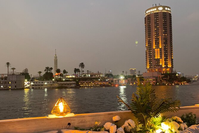 Unique Open Air Nile Cruise in Cairo and Giza - Gezira Island landmarks: Cairo Tower and the Opera House from the water