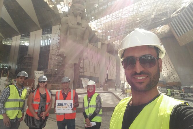 Unique Tour to The Grand Egyptian Museum and 12 main galleries - Grand Atrium and the Grand Staircase, where the building becomes the artifact
