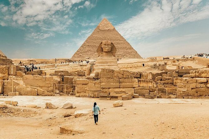 VIP All inclusive Best of Giza Pyramids, Sphinx, Sakkara, Memphis - Hotel pickup at 8:00 am and the reality of Cairo traffic