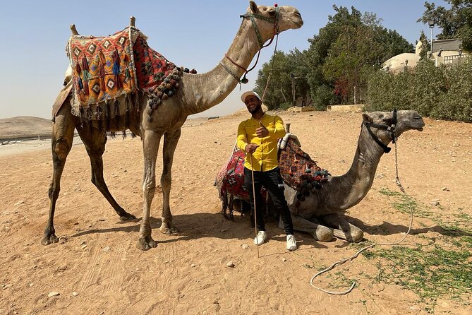VIP Giza Pyramids,Sphinx, Camel ride, lunch & inside 3rd pyramid - The 4-hour route, where time really goes