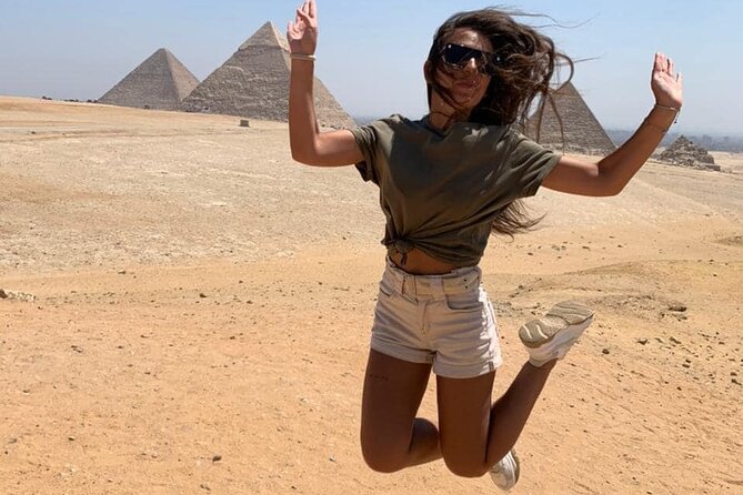 VIP Private GizaPyramids,Sphinx,Camel,QuadBike&Inside 3rd Pyramid - Quad Bike in the Nazlet El-Semman Area, Plus Camel Time You Can Customize