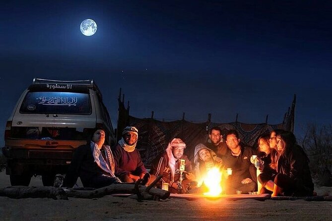 White and Black Desert in Egypt 2 days 1 Night unforgettable Trip - Black Desert, Valley of El Haize hot springs, and Crystal Mountain quartz