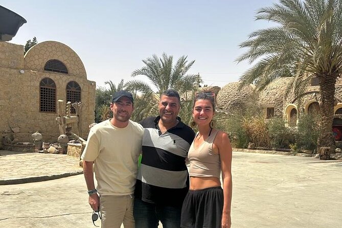 White Desert Overnight Camping Sharing Tour in Egypt - El Heiz hot springs and a Bedouin village break