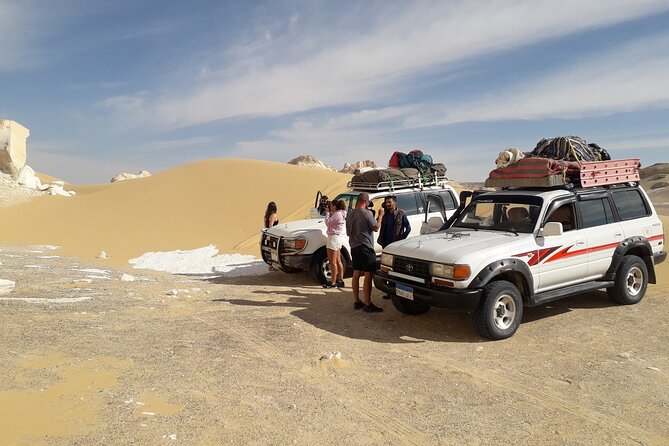 White Desert Overnight Tour From Cairo - Old White Desert and New White Desert Views: Mushrooms, Valleys, and Panels