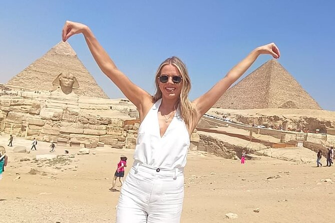 Your VIP Giza Tour: Pyramids, Camels & Authentic Egyptian food - Authentic Egyptian food break: koshari and a local coffee stop